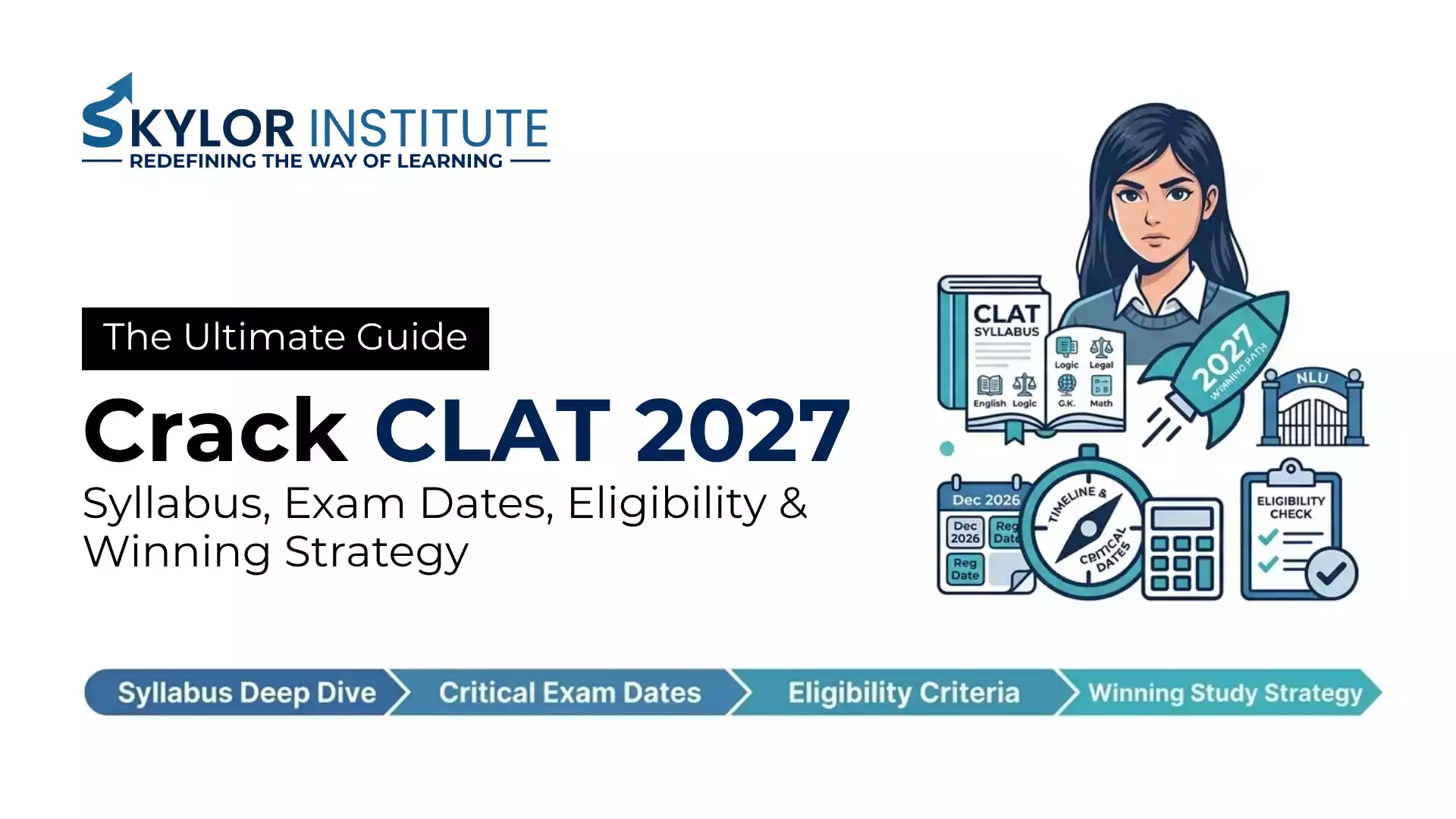 The Ultimate Guide to Cracking CLAT 2027: Syllabus, Exam Dates, Eligibility & Winning Strategy