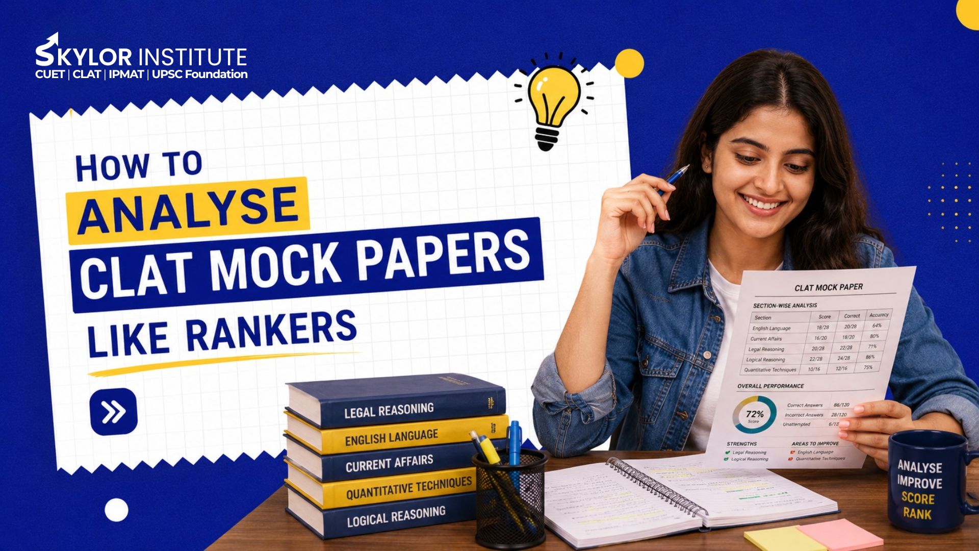 How to Analyse CLAT Mock Papers Like Rankers: A Complete Guide for CLAT Aspirants