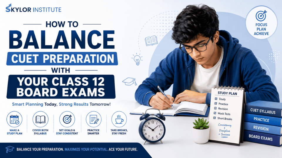 How to Balance CUET Preparation with Your Class 12 Board Exams?