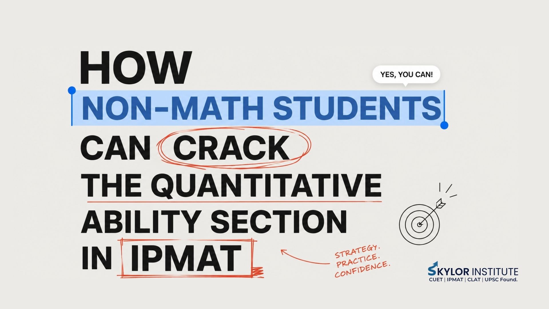 How Non-Math Students Can Crack the Quantitative Ability Section in IPMAT